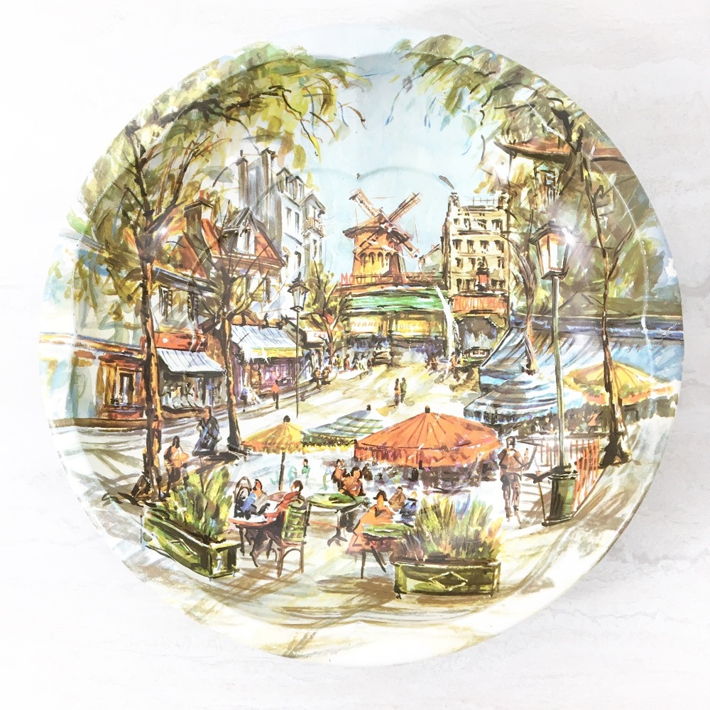 Vintage Moulin Rouge Decorative Tin Made in England